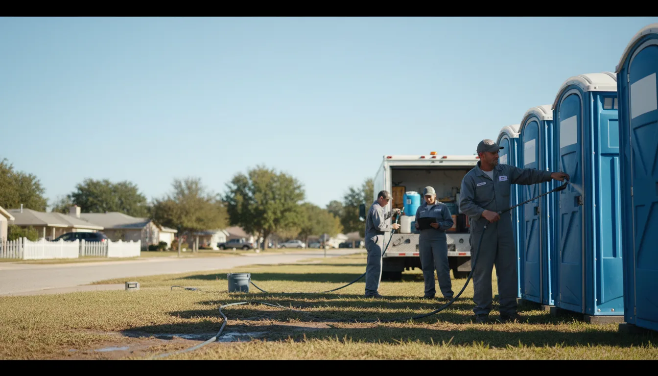 Long-Term Portable Toilet Rental in Vian, OK near me